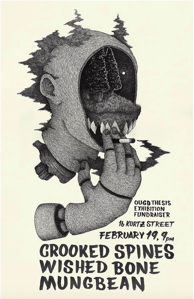 Preview: Crooked Spines, Wished Bone, Mungbean / Feb. 19 / The&nbsp;Garden