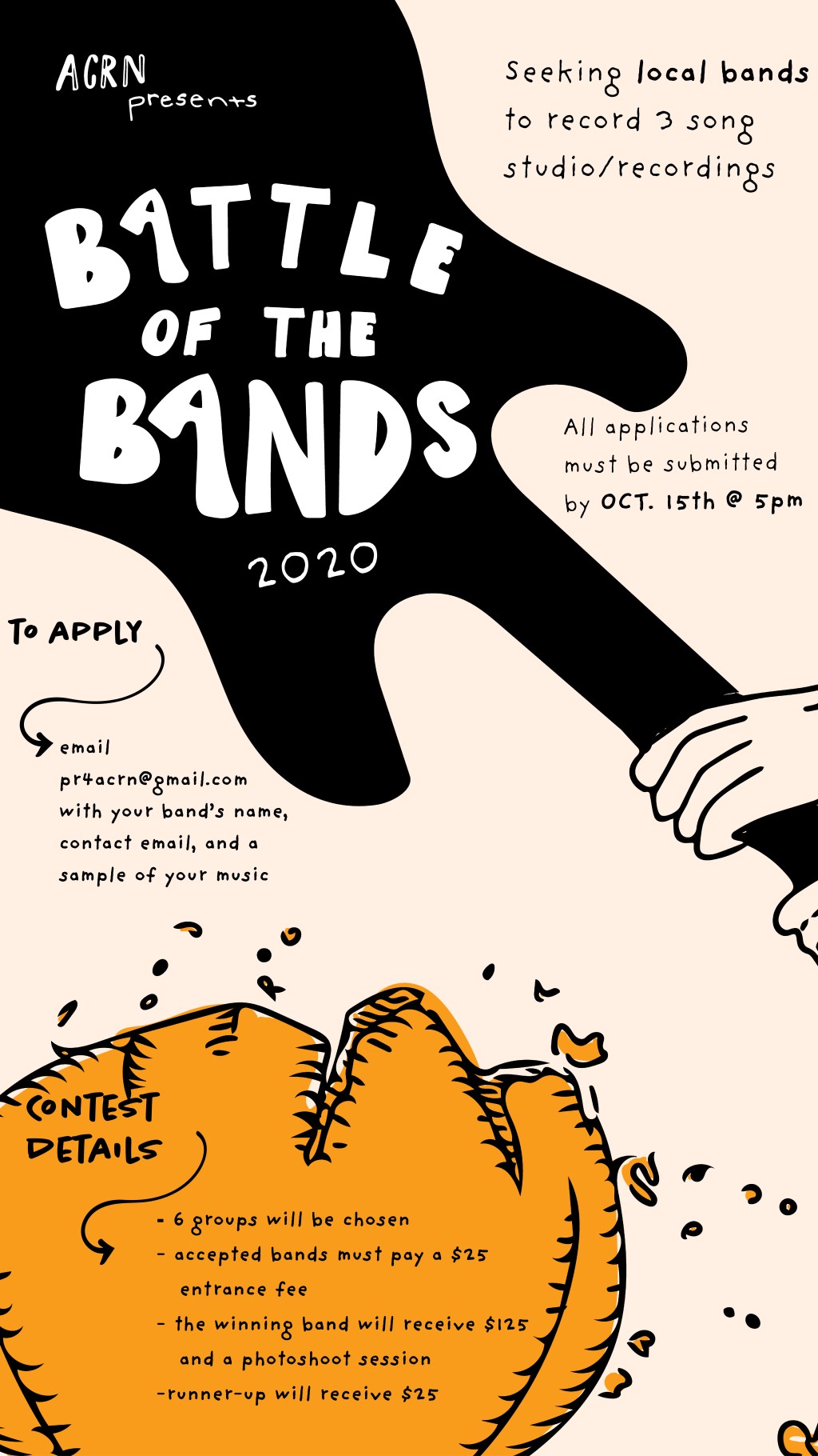 2020 Battle of the Bands&nbsp;Information