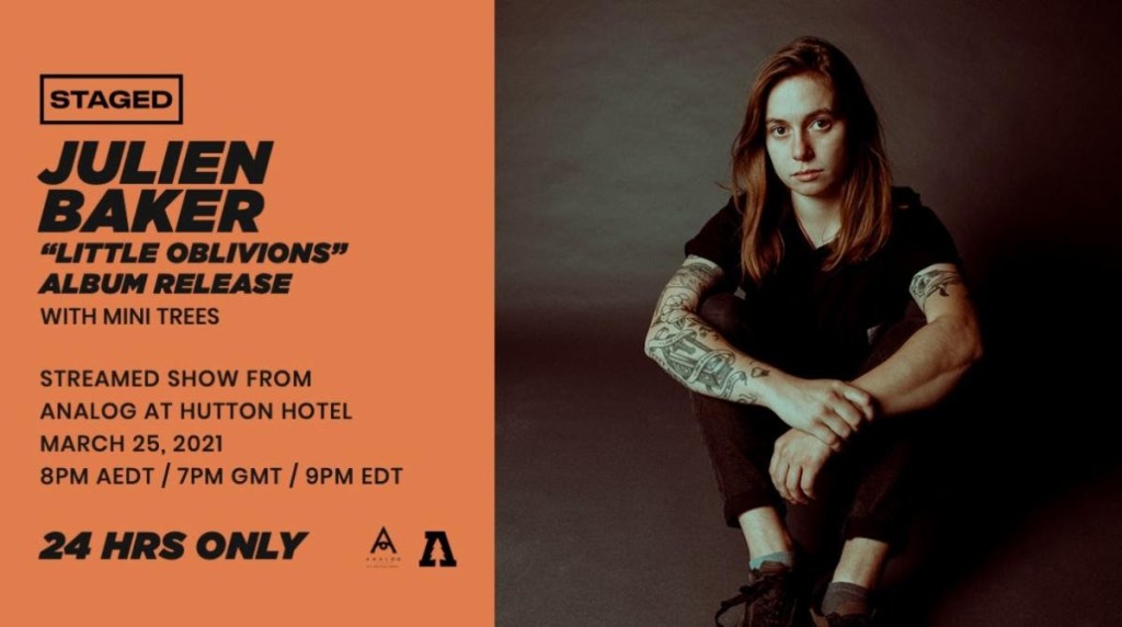 Julien Baker Announces Virtual Concert for “Little Oblivions”