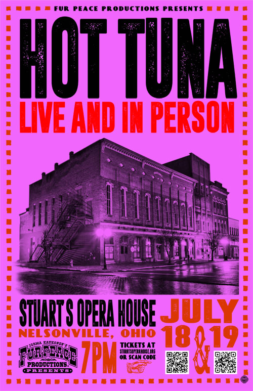 Stuart’s Opera House host upcoming Fur Peace Productions Concert&nbsp;Series