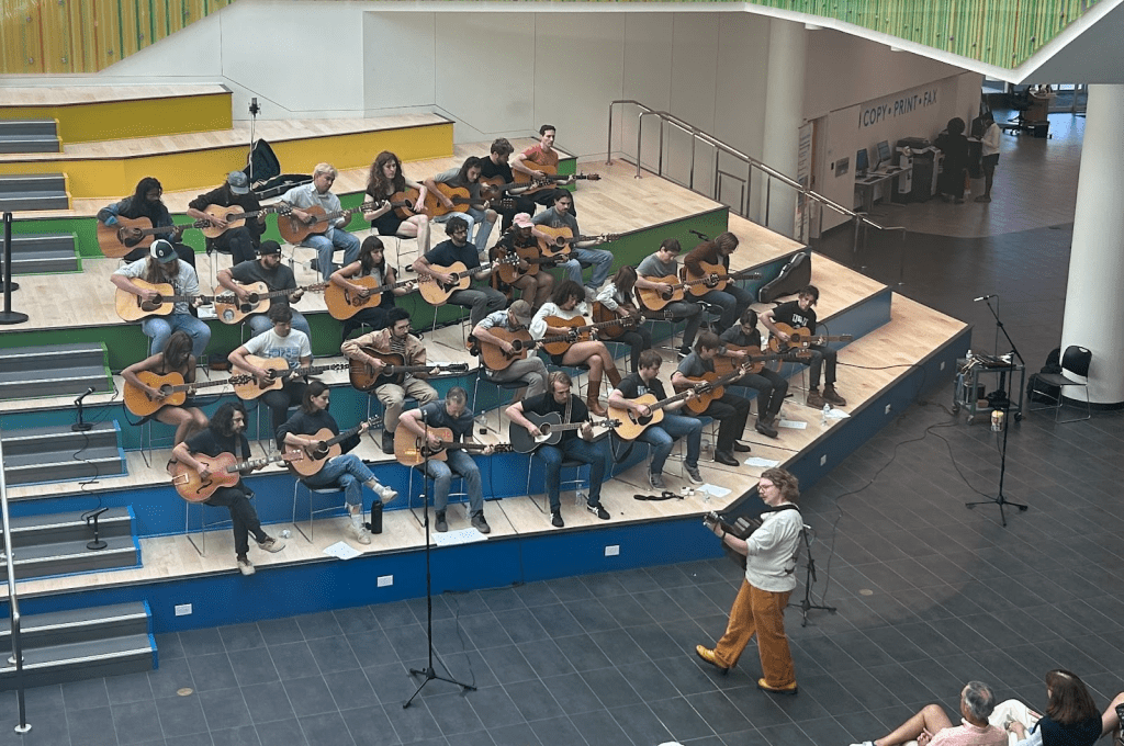 ACRN Live Review: Fritz Pape’s “Guitar Buddies” at Cincinnati Public Library 